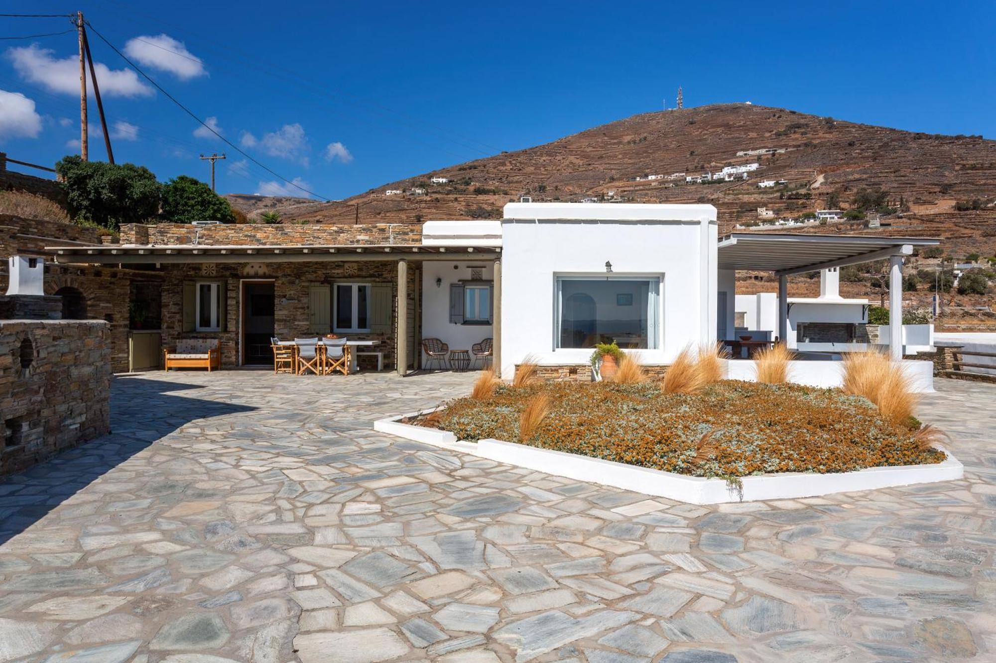 Andrea'S Tinos House Vila Ayios Sostis Exterior foto